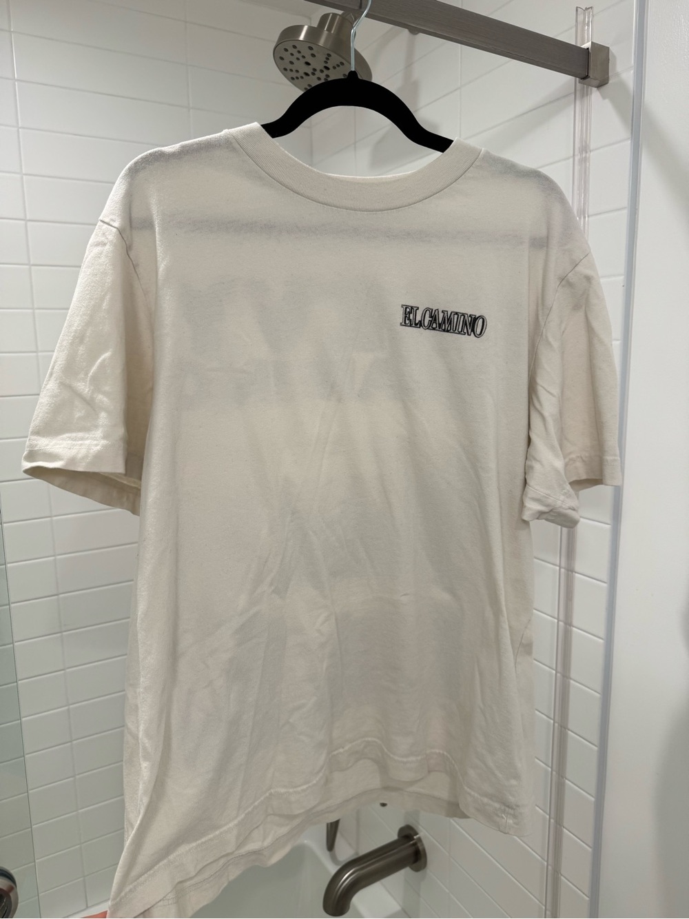 Men's Cream Logo T-Shirt